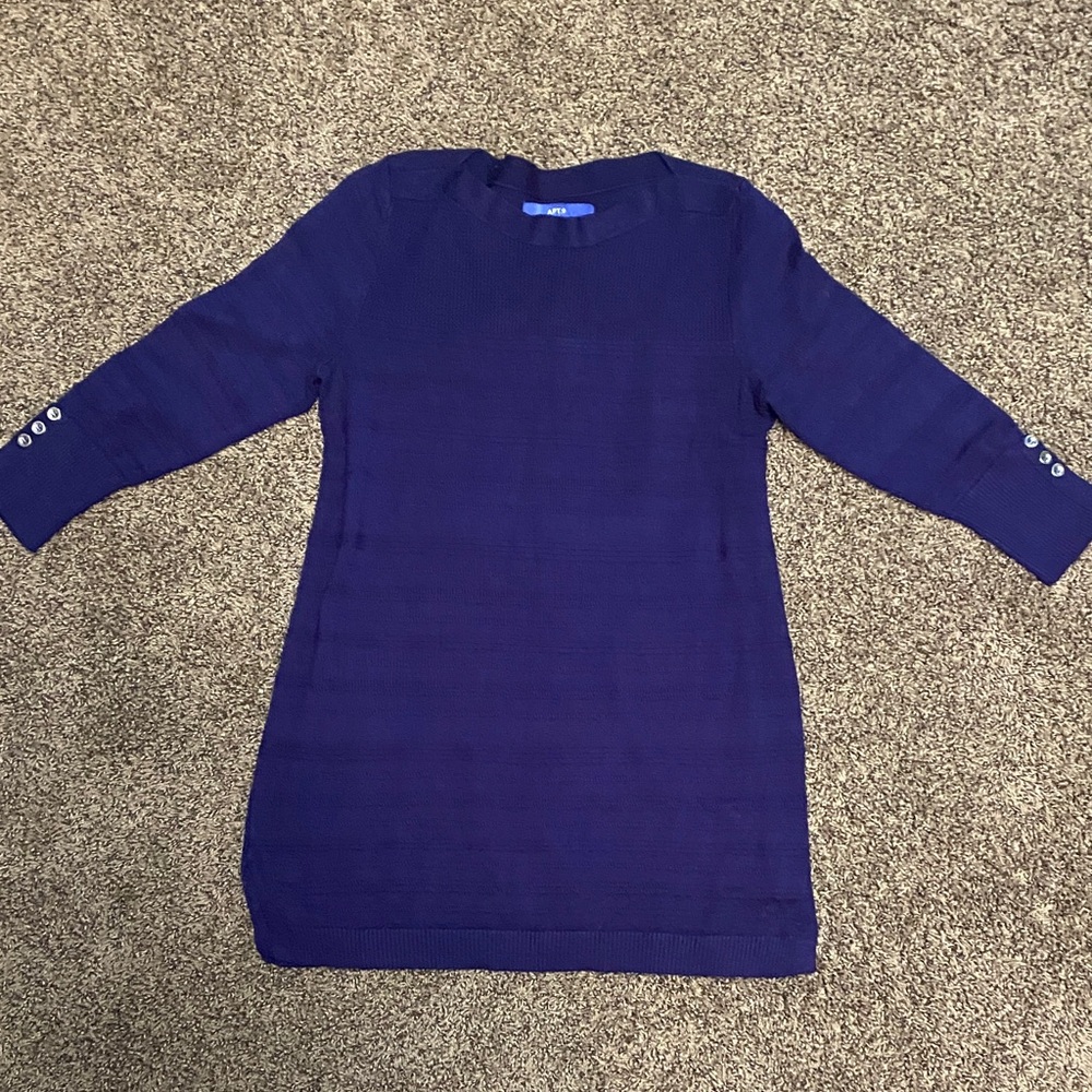 Apt. 9 Deep Purple Knit Top